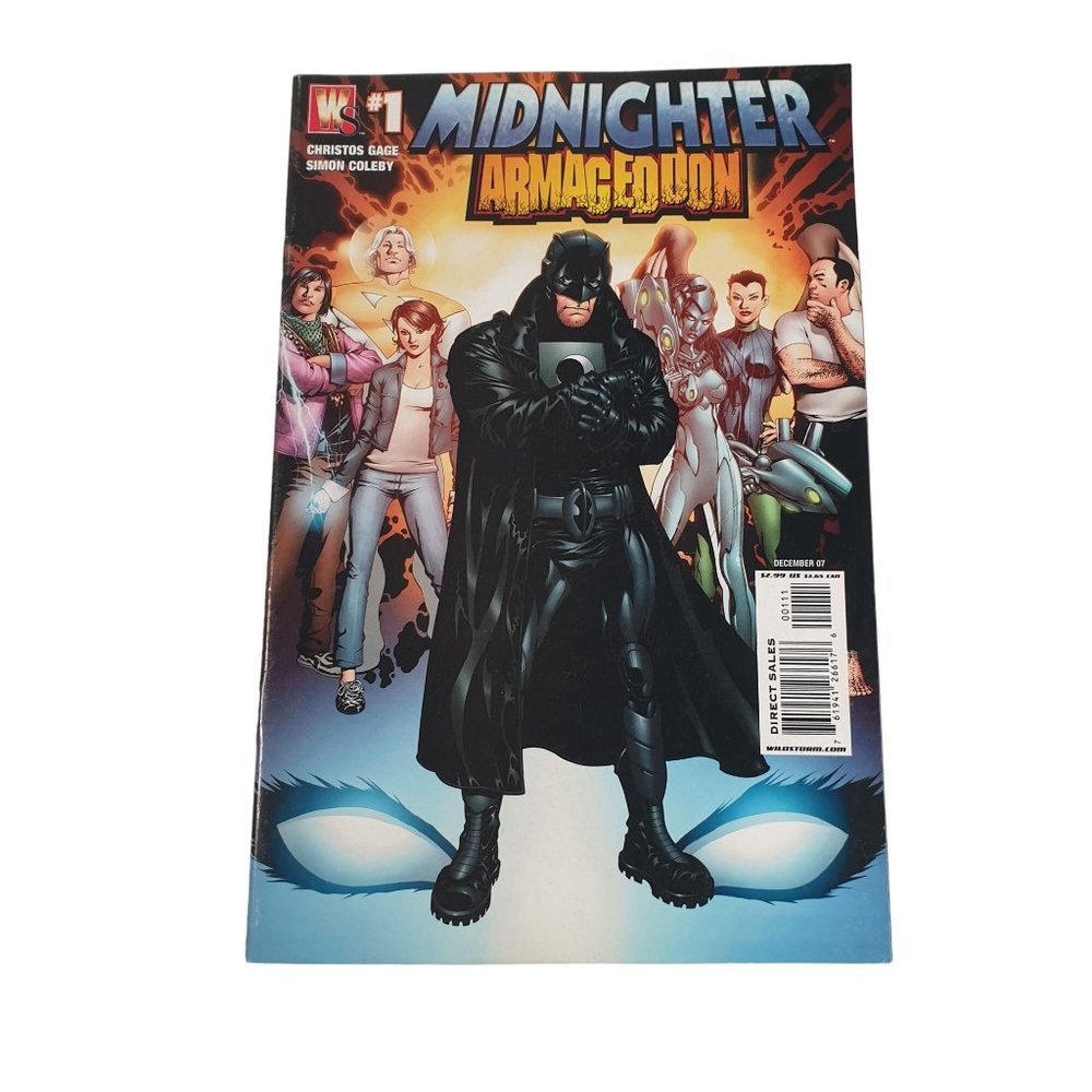 DC Midnighter Armageddon 1 Comic Book Dec 2007 Modern Collector Bagged Boarded